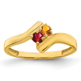 14k Family Jewelry Ring - 7 / Genuine
